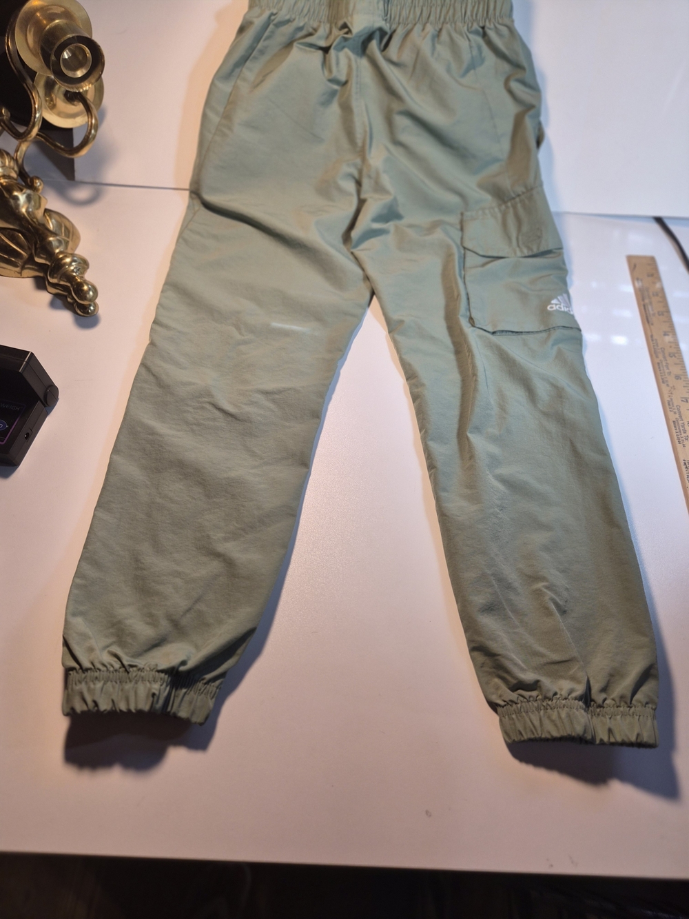 adidas Kids Light Sage Cargo Jogger Pants